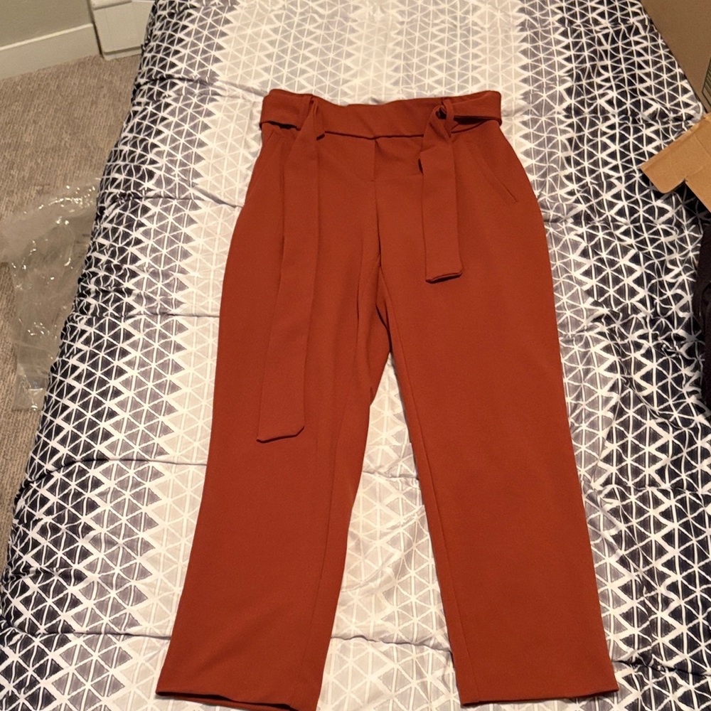 Jules & Leopold Terracotta Trousers